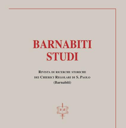 Barnabiti studi. Rivista di ricerche storiche dei Chierici Regolari di S. Paolo (2020). Ediz. integrale. Vol. 37 - copertina