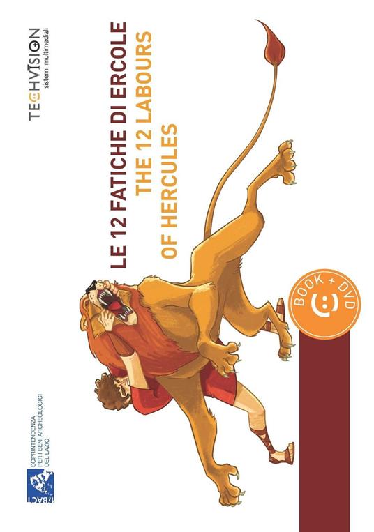 Le 12 fatiche di Ercole-The 12 labours of Hercules. Con DVD - Assia Petricelli - copertina
