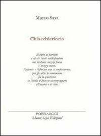 Chiacchiericcio - Marco Saya - copertina