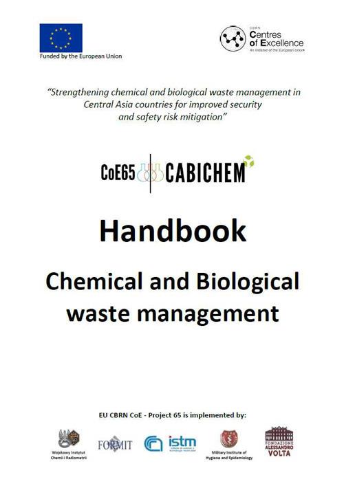 CoE P65 Cabichem. Chemical and Biological Waste Management - copertina