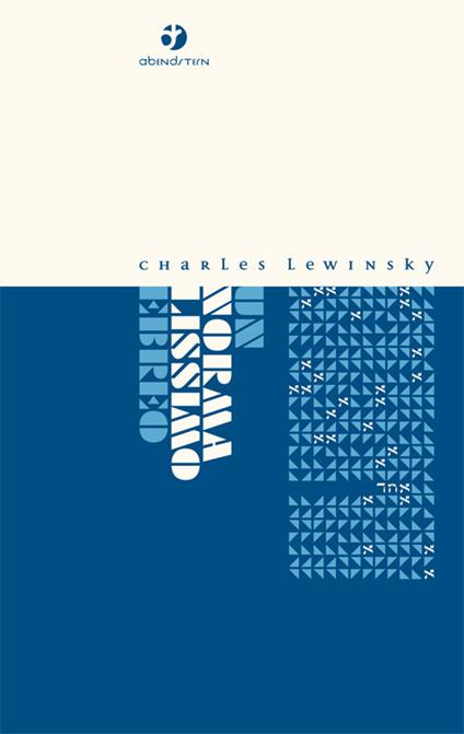 Un normalissimo ebreo - Charles Lewinsky - copertina