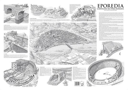 Eporedia, Cartoline da Ivrea Romana - Francesco Corni - copertina