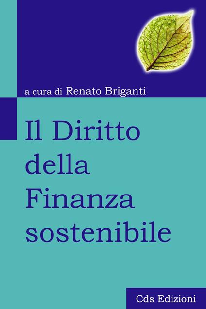 Il diritto della finanza sostenibile - copertina