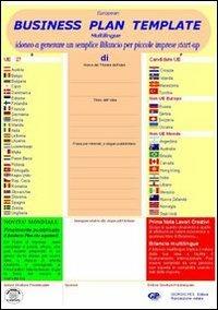 European business plan template multilingue. Idoneo a generare un semplice bilancio per piccole imprese start-up - Giorgio Pes - copertina
