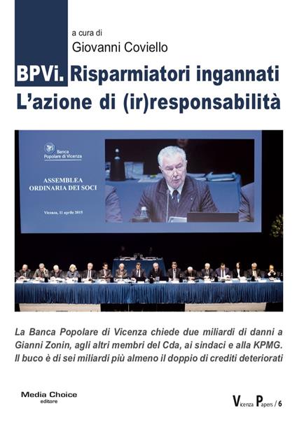 BPVi. Risparmiatori ingannati. L'azione di (ir)responsabilità - copertina