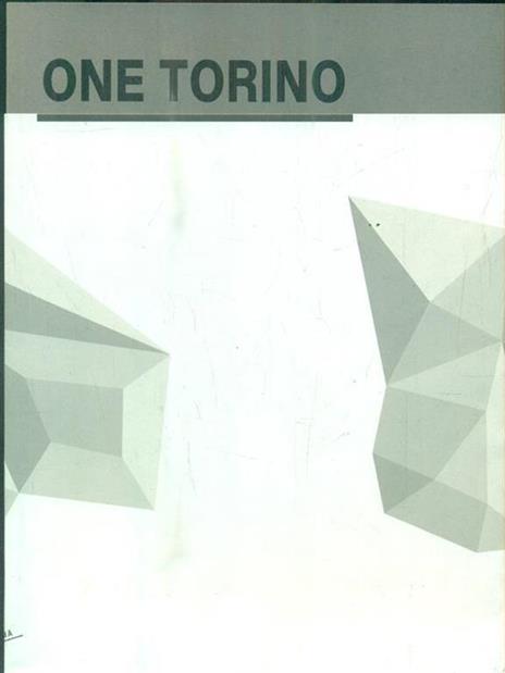 One Torino. A new annual exhibition project around Torino and Piemonte. Ediz. multilingue. Vol. 1 - copertina