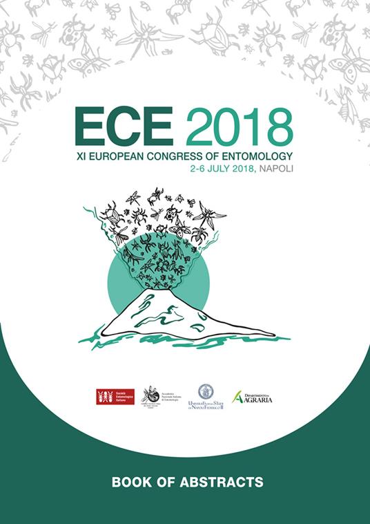 ECE 2018. XI European congress of entomology. Book of abstracts (Napoli, 2-6 July 2018) - copertina