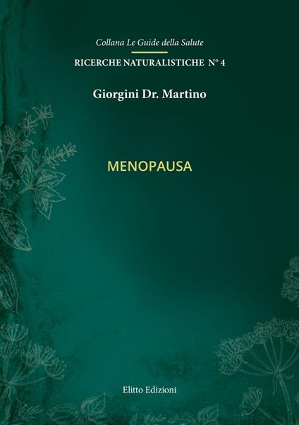 Menopausa - Martino Giorgini - copertina
