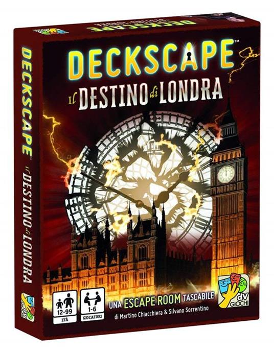 Deckscape. Il Destino di Londra. Gioco da tavolo - 6