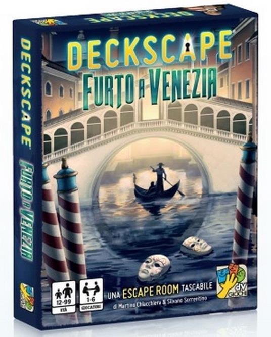 Deckscape. Furto a Venezia. Gioco da tavolo - 6