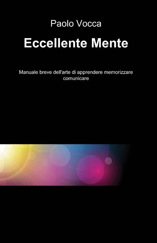 Eccellente mente - Paolo Vocca - copertina