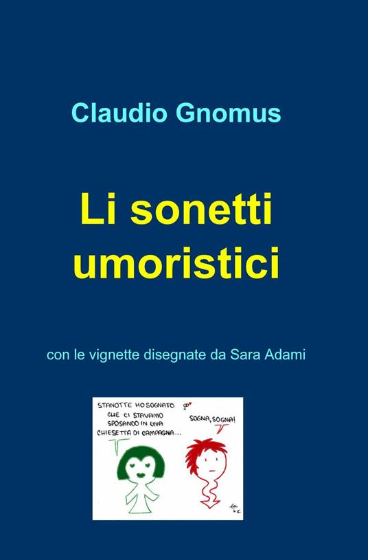 Li sonetti umoristici - Claudio Gnomus - copertina