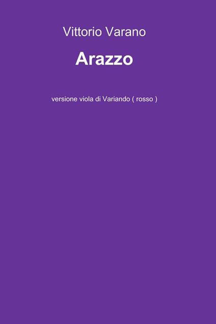 Arazzo - Vittorio Varano - ebook