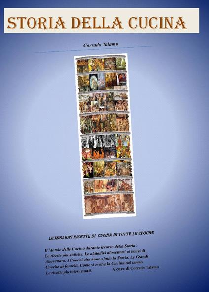 La storia della cucina - Corrado Talamo - copertina