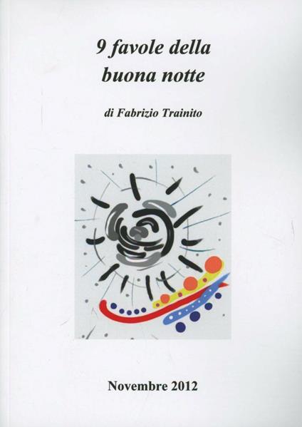 9 favole della buona notte - Fabrizio Trainito - copertina