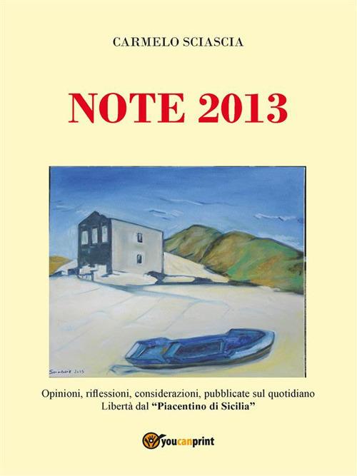 Note 2013 - Carmelo Sciascia - ebook