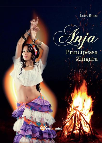Anja principessa zingara - Luca Rossi - copertina