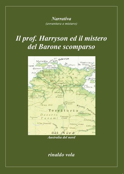 Il prof. Harryson ed il mistero del Barone scomparso - Rinaldo Vola - copertina