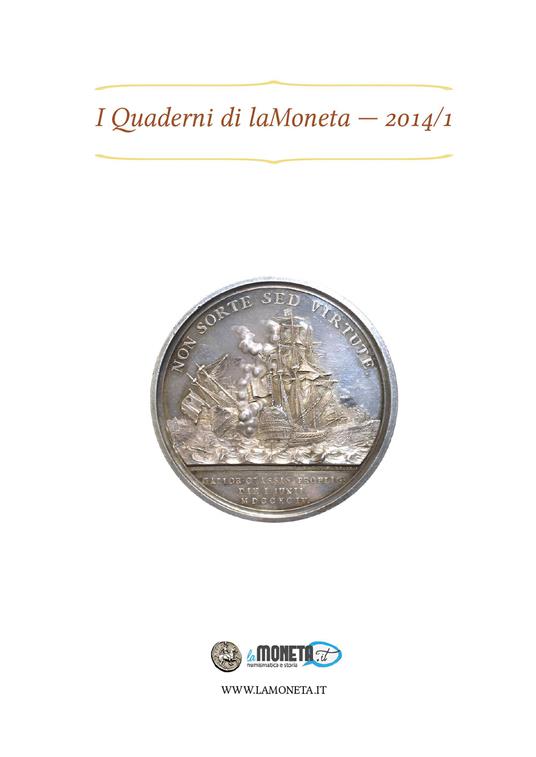 I quaderni di laMoneta (2014). Vol. 1 - copertina
