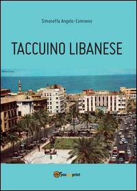 Taccuino libanese - Simonetta Angelo-Comneno - copertina