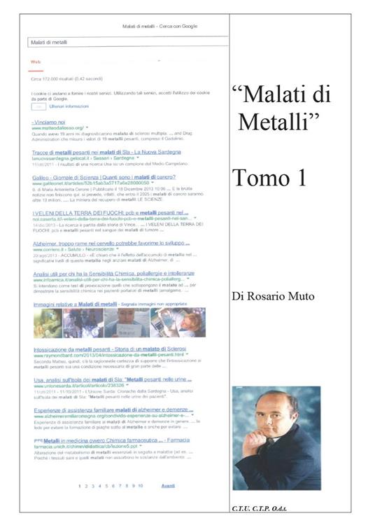 Malati di metalli. Vol. 1 - Rosario Muto - copertina