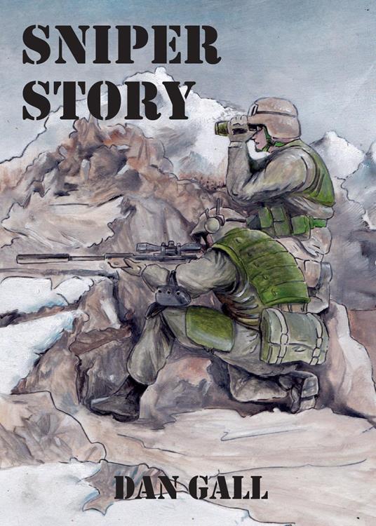 Sniper story - Dan Gall - copertina