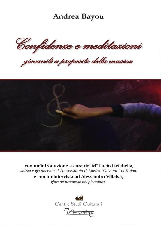 Confidenze e meditazioni giovanili a proposito della musica - Andrea Bayou - copertina