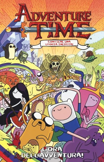 Adventure time. L'ora dell'avventura. Vol. 1 - Ryan North,Shelli Paroline,Braden Lamb - copertina