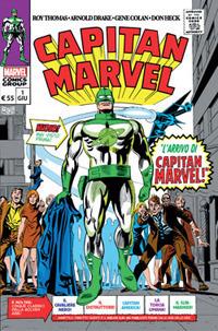 Capitan Marvel. Marvel omnibus. Vol. 1 - Stan Lee,Roy Thomas,Gene Colan - copertina
