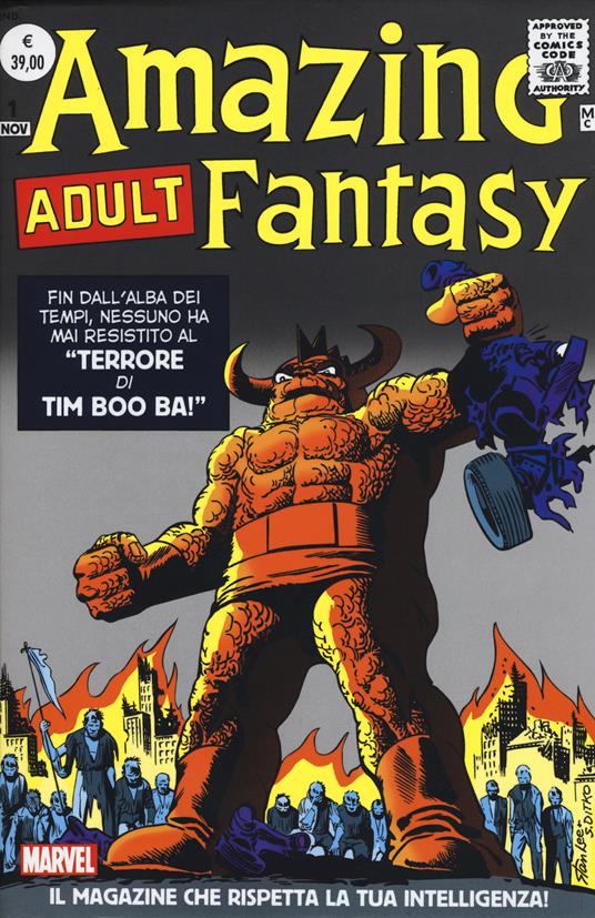Amazing adult fantasy - Stan Lee,Steve Ditko,Jack Kirby - copertina