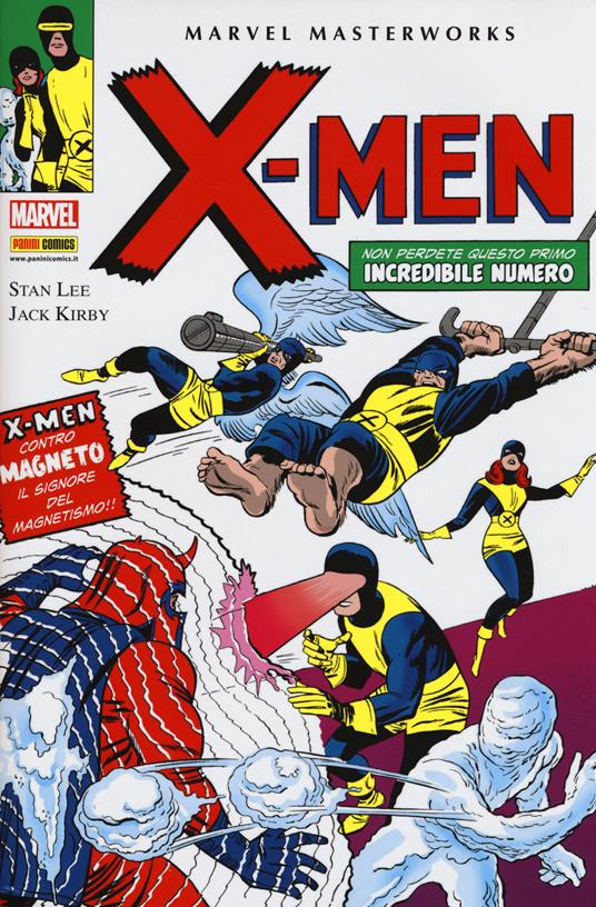 X-Men. Vol. 1 - Stan Lee,Jack Kirby - copertina
