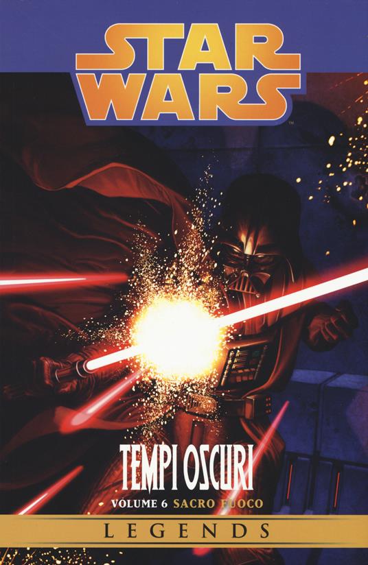 Sacro fuoco. Star Wars: tempi oscuri. Vol. 6 - Randy Stradley,Gabriel Guzman - copertina