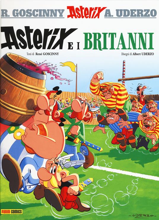 Asterix e i britanni. Vol. 8 - René Goscinny,Albert Uderzo - copertina