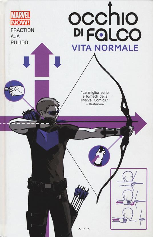Vita normale. Occhio di Falco. Vol. 1 - Matt Fraction,David Aja,Javier Pulido - copertina