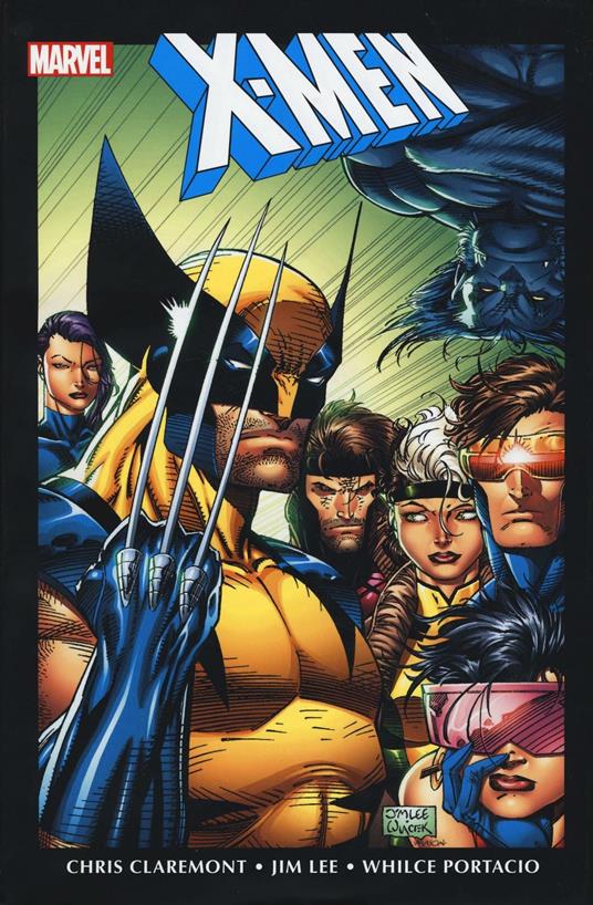 X-Men. Marvel Omnibus. Vol. 3 - Chris Claremont,Jim Lee,Whilce Portacio - copertina