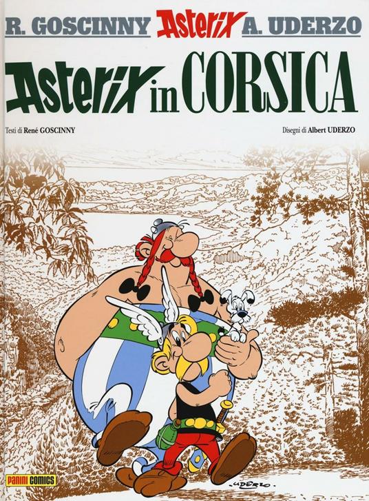 Asterix in Corsica. Vol. 20 - René Goscinny,Albert Uderzo - copertina