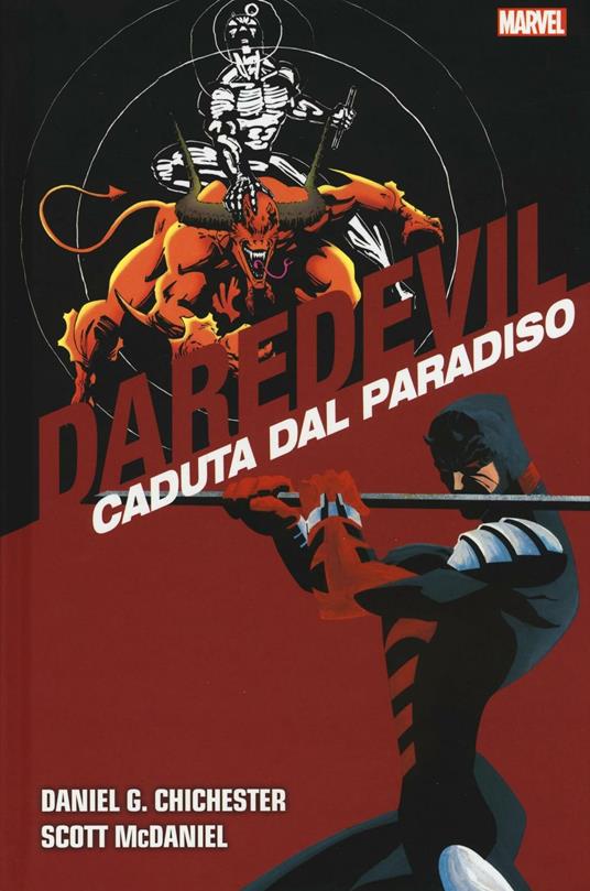 Caduta dal paradiso. Daredevil collection. Vol. 8 - Daniel G. Chichester,Scott McDaniel - copertina