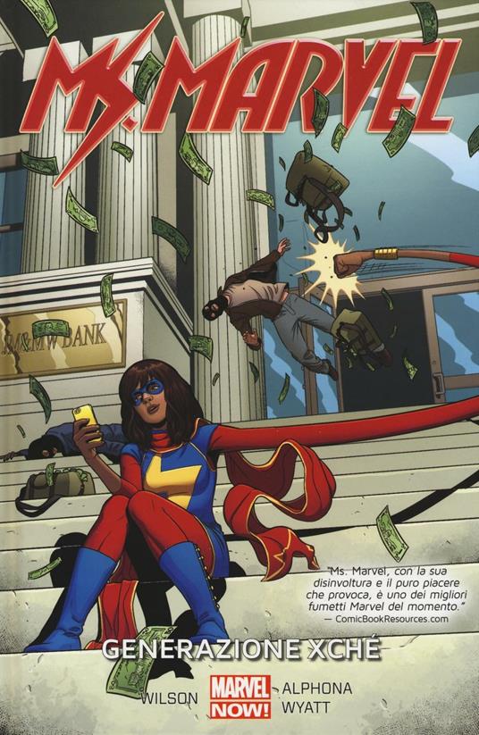Generazione Xché. Ms. Marvel. Vol. 2 - G. Willow Wilson,Adrian Alphona,Jacob Wyatt - copertina