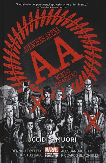 Uccidi o muori. Avengers Arena - Dennis Hopeless,Christos Gage,Kev Walker - copertina
