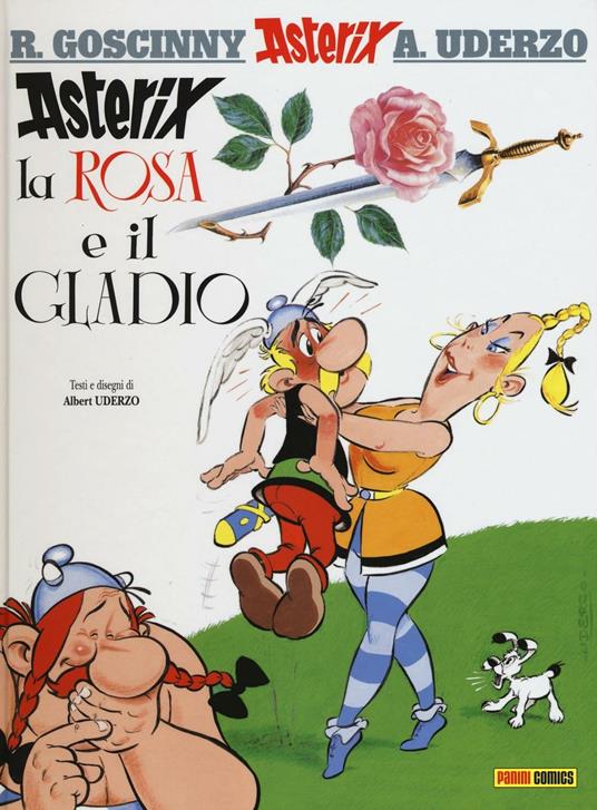 Asterix, la rosa e il gladio. Vol. 29 - René Goscinny,Albert Uderzo - copertina