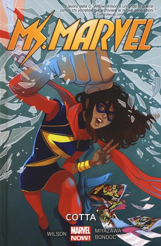 Cotta. Ms. Marvel. Vol. 3 - G. Willow Wilson,E. Bondoc,Takeshi Miyazawa - copertina