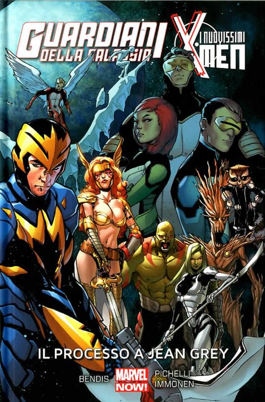 Il processo a Jean Grey. Guardiani della galassia. I nuovissimi X-Men. Vol. 4 - Brian Michael Bendis,Sara Pichelli,Stuart Immonen - copertina
