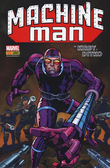 Machine man - Jack Kirby,Steve Ditko,Marv Wolfman - copertina