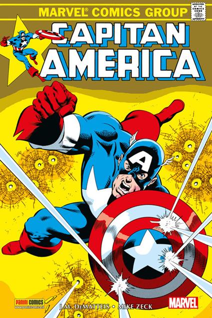 Capitan America - Jean Marc DeMatteis,Mike Zeck - copertina