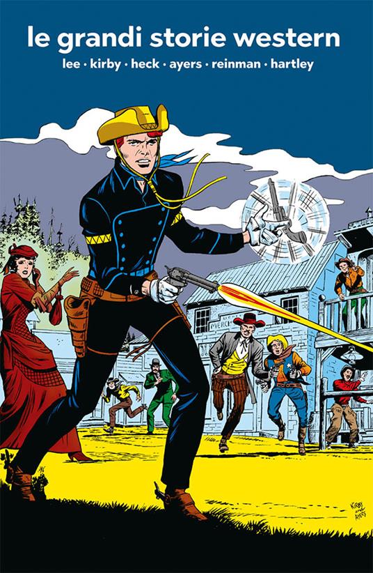 Le grandi storie western - Stan Lee,Jack Kirby - copertina
