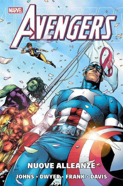 Nuove Alleanze. Avengers - Ivan Reis,Gary Frank,Geoff Johns - copertina