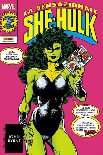 She-Hulk - John Byrne - copertina
