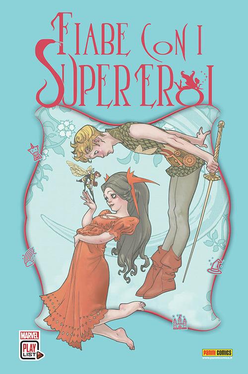 Fiabe con i super eroi - C. B. Cebulski,Mike Allred,Bill Sienkiewicz - copertina