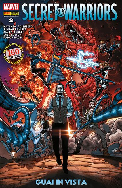 Secret warriors. Vol. 2: Guai in vista - Matthew Rosenberg,Juanan Ramirez,Javier Garrón - copertina