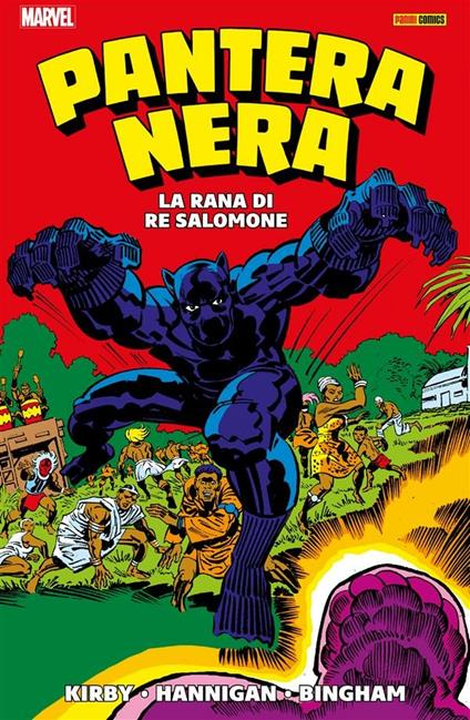 La rana di Re Salomone. Pantera Nera - Jerry Bingham,Ed Hannigan,Jack Kirby,F. Gamberini - ebook